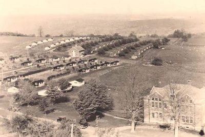 orchard on campus, pre-1920